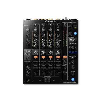 Pioneer DJM-750MK2 DJ Mixer with Odyssey Case - ProSound and Stage Lighting