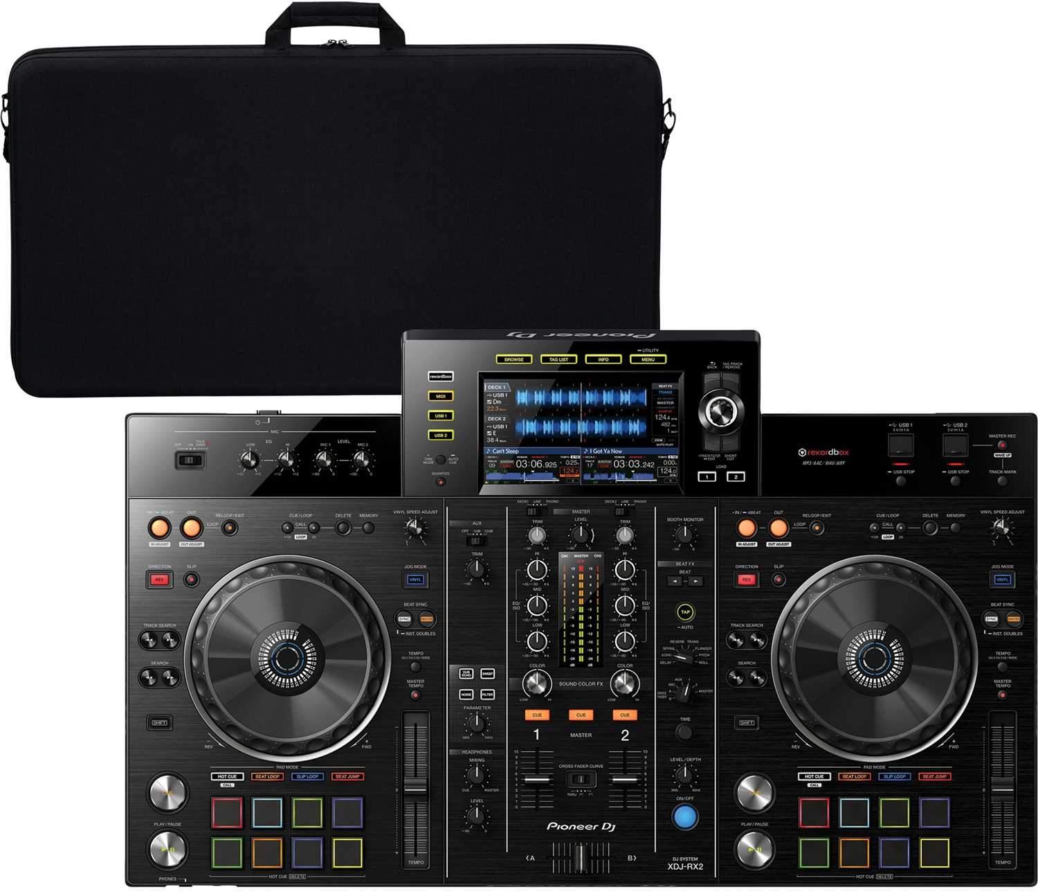 Pioneer XDJ-RX2 All-in-One DJ System for rekordbox with Gator EVA Case - ProSound and Stage Lighting