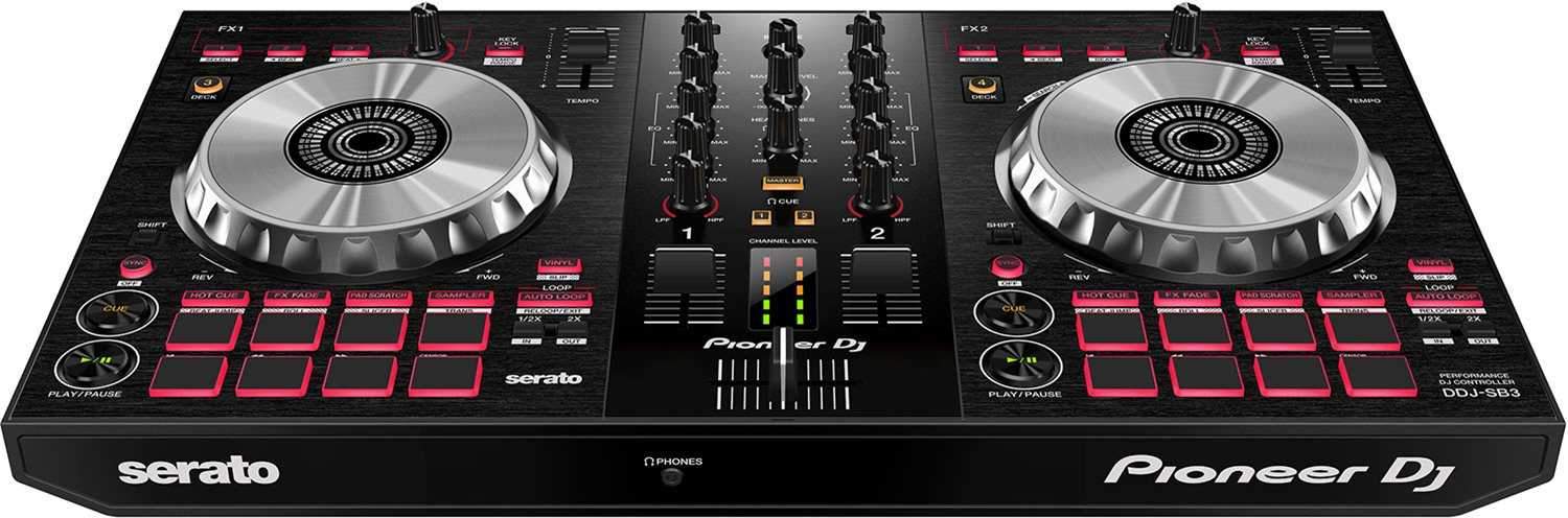 Pioneer DDJ-SB3 DJ Controller & BULIT6 Monitors - ProSound and Stage Lighting