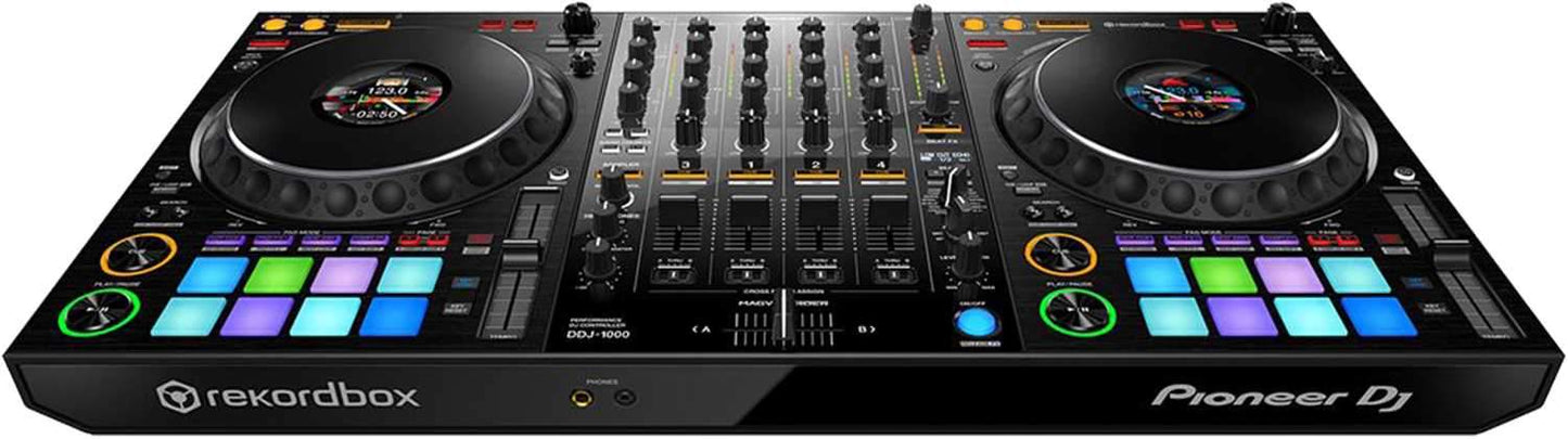 Pioneer DDJ-1000 4-Channel DJ Controler with RB-DMX1 DMX Interface - ProSound and Stage Lighting