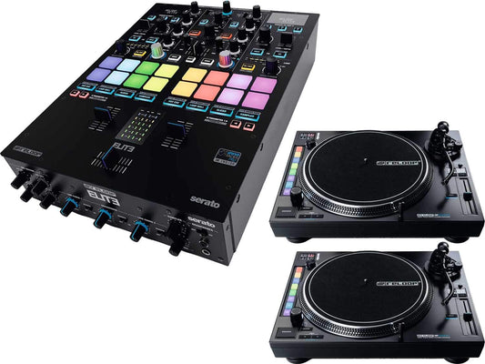 Reloop Elite DJ Mixer with RP-8000 MK2 Turntables - ProSound and Stage Lighting