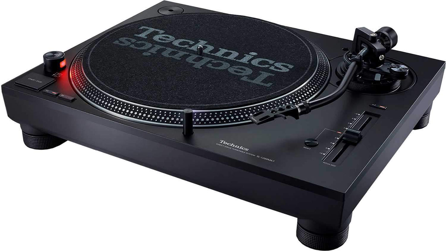 Technics SL-1200MK7 Direct Drive Turntable Pair - ProSound and Stage Lighting