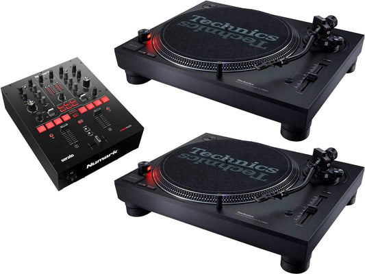 Numark Scratch 2 Ch. Mixer with 1200MK7 Turntables - ProSound and Stage Lighting