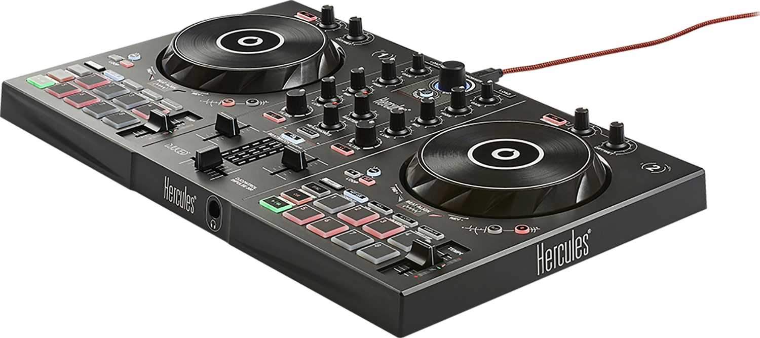 Hercules DJ Inpulse 300 DJ Controller with Gator Bag - ProSound and Stage Lighting