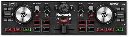 Numark DJ2GO2 Touch Pocket DJ Controller with Touch - PSSL ProSound and Stage Lighting