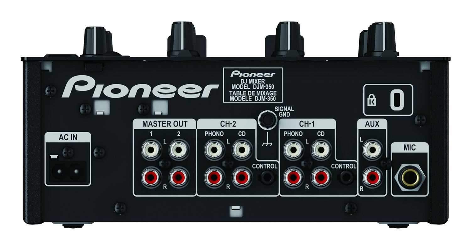 Pioneer DJM-350 2-Channel DJ Mixer - ProSound and Stage Lighting