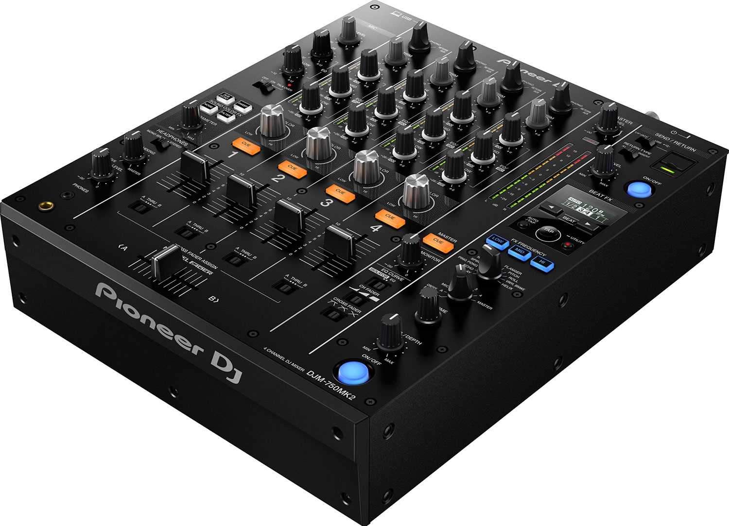 Pioneer DJ DJM-750MK2 4-Channel DJ Mixer | PSSL ProSound and Stage 