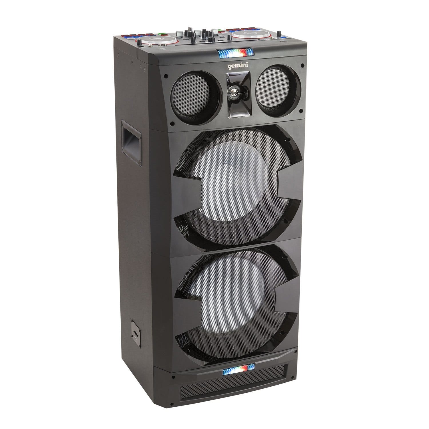 Gemini DJMIX-5000 DJ Controller with 3000W 3-Way Speaker - ProSound and Stage Lighting