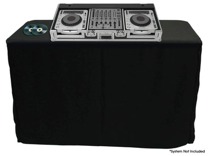 SKRIMS 6ft Professional DJ Stretch Table Cover - ProSound and Stage Lighting