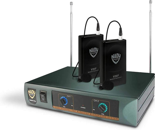 Nady DKWDUOLTO Lavalier Wireless Mic System VHF - ProSound and Stage Lighting