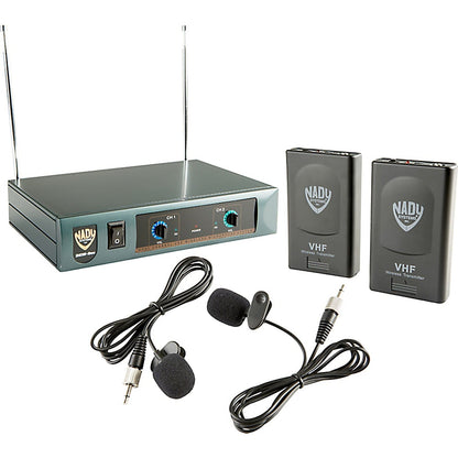 Nady DKWDUOLTO Lavalier Wireless Mic System VHF - ProSound and Stage Lighting