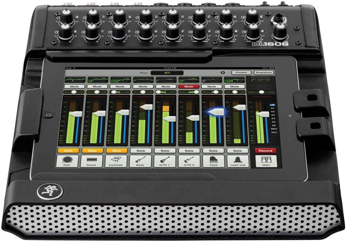 Mackie DL1608 iPad Digital Mixer 16-Channel - Lightning - ProSound and Stage Lighting