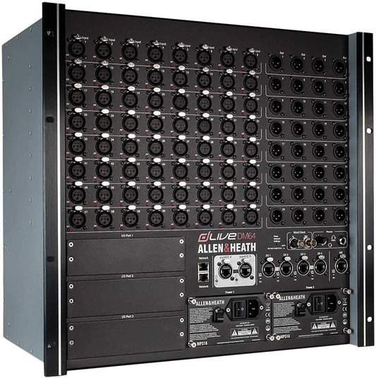 Allen & Heath DM64 dLive S Class MixRack Mixer - ProSound and Stage Lighting