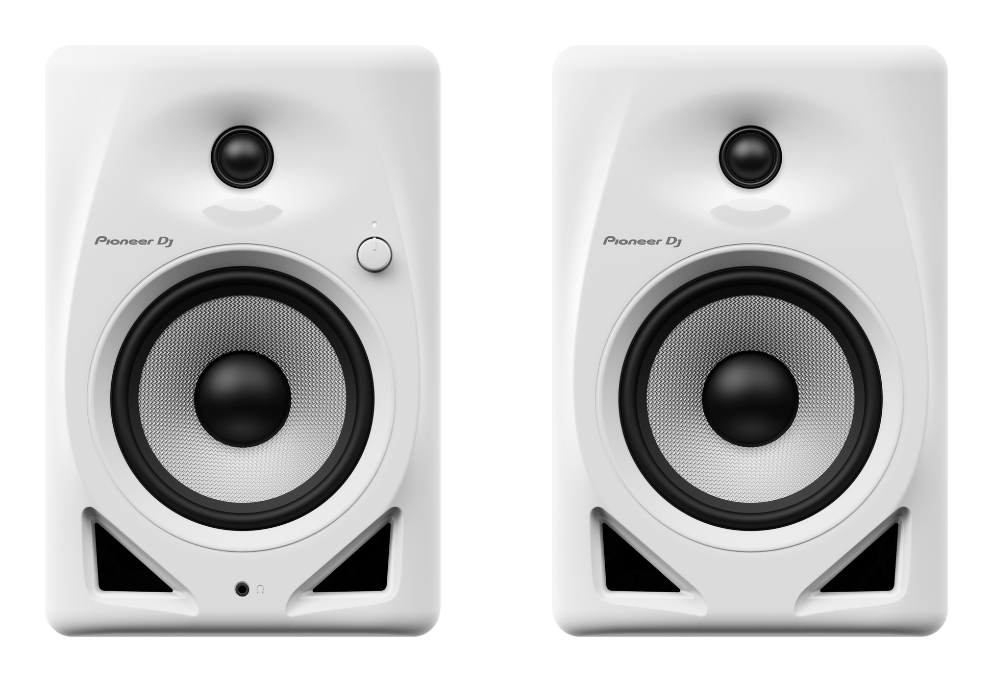 Pioneer DJ DM-50D-W 5-Inch Powered Monitors (Pair) - White