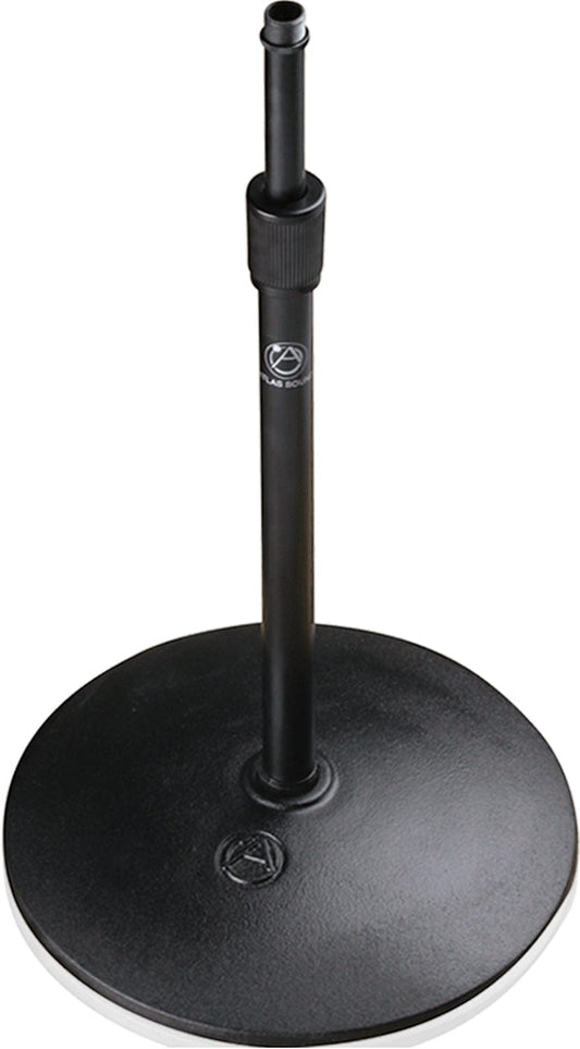 Atlas DMS10E Round-Base Drum Mic Stand Ebony - PSSL ProSound and Stage Lighting