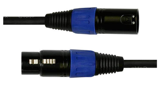 Blizzard 3-Pin XLR (M) to XLR (F) DMX Cable 100ft - ProSound and Stage Lighting
