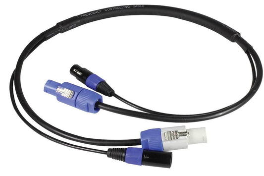 Blizzard 10ft PowerCon plus 3-Pin DMX Combo Cable - ProSound and Stage Lighting