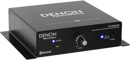 Denon Pro DN-200AZB Amplifier with Bluetooth Receiver - ProSound and Stage Lighting