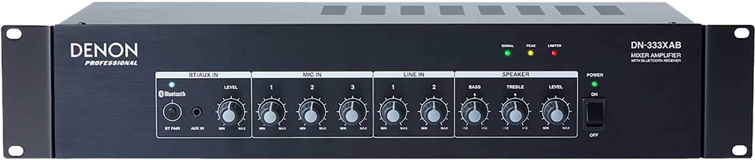 Denon Pro DN-333XAB 6-Channel Line Mixer Amplifier - ProSound and Stage Lighting