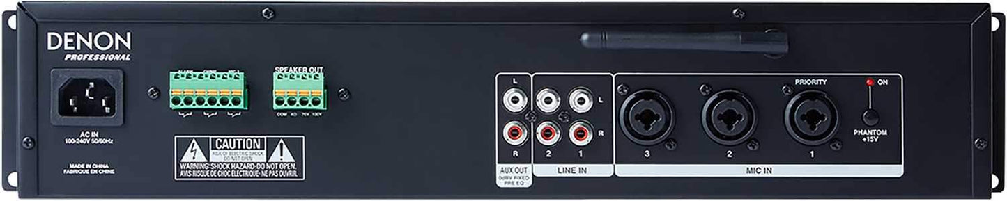 Denon Pro DN-333XAB 6-Channel Line Mixer Amplifier - ProSound and Stage Lighting