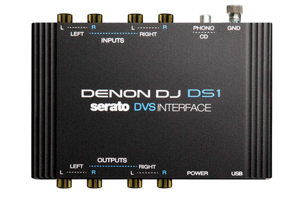 Denon DJ DS1 Serato 4-channel USB Audio Interface for Serato DJ/DVS - ProSound and Stage Lighting