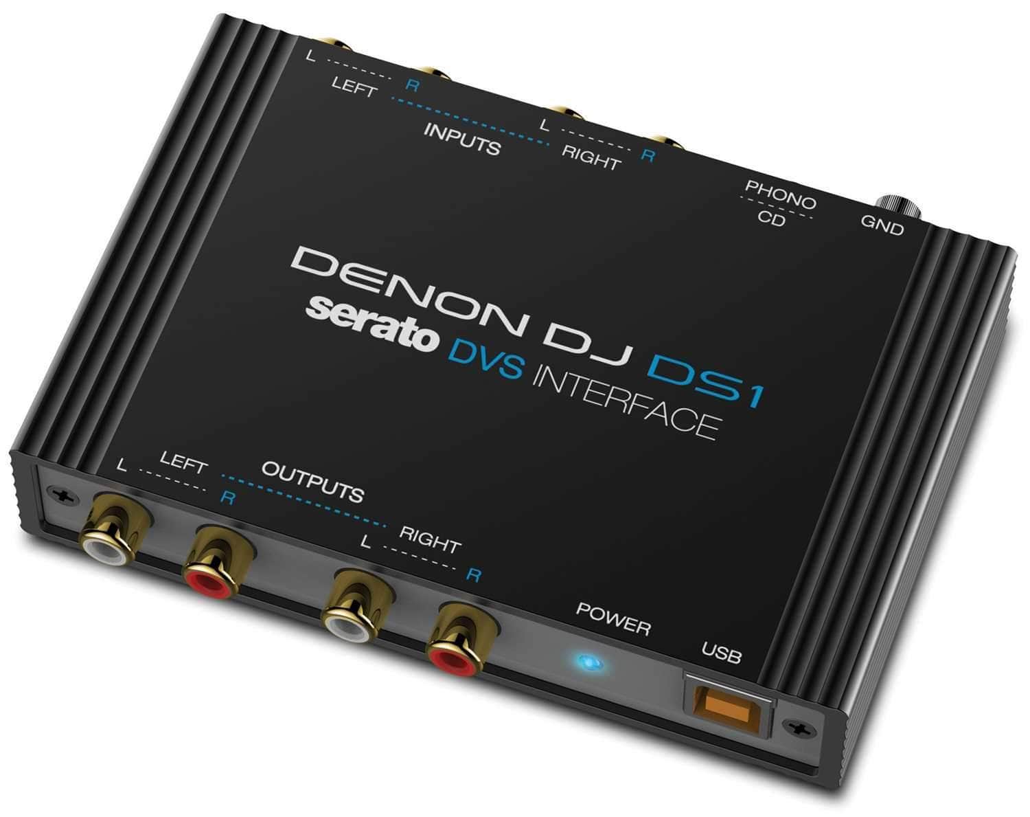 Denon DJ DS1 Serato 4-channel USB Audio Interface for Serato DJ/DVS
