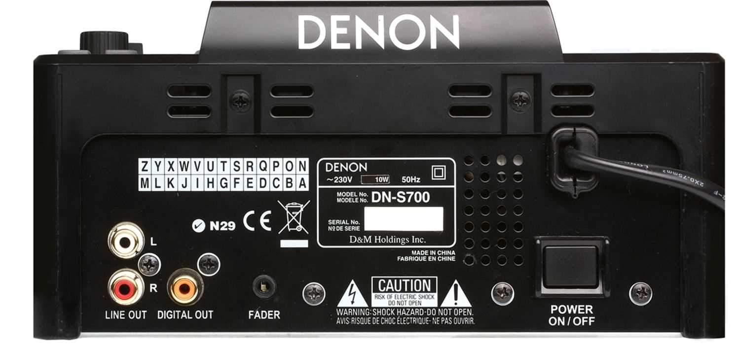 Denon DJ DN-S700 Table Top CD MP3 Player - ProSound and Stage Lighting