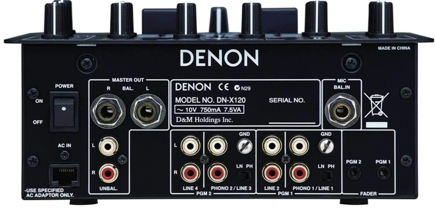 Denon DJ DN-X120 10 Inch 2-Channel DJ Mixer