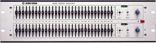 Klark Teknik DN360 2-Channel 31-Band Graphic Equalizer - ProSound and Stage Lighting