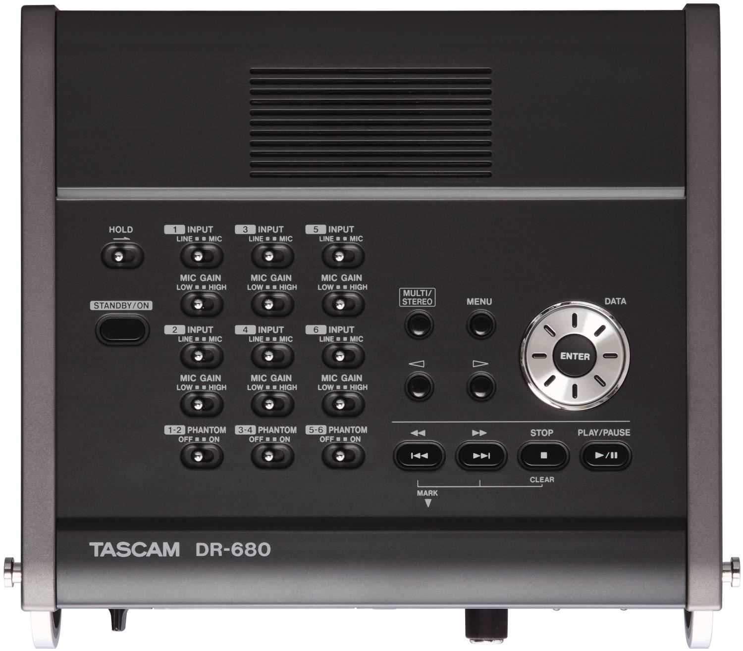 Tascam DR680 Portable Digital Recorder - ProSound and Stage Lighting