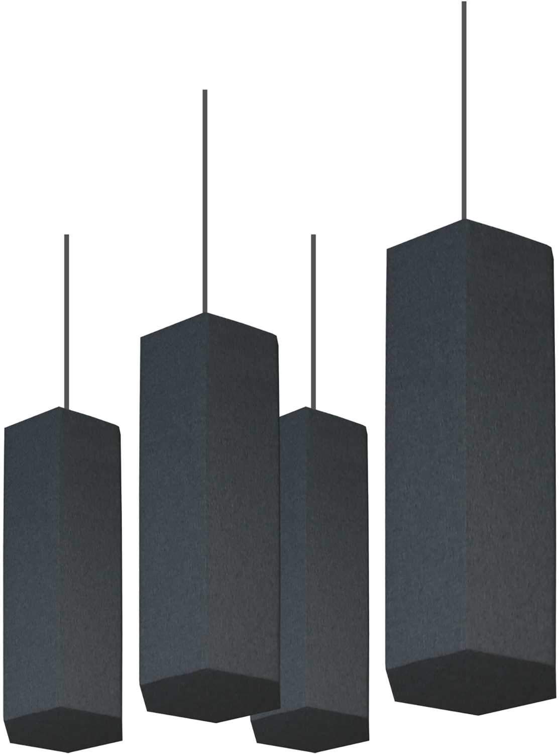 Primacoustic Hexagon Hanging Lantern Baffle Black - ProSound and Stage Lighting