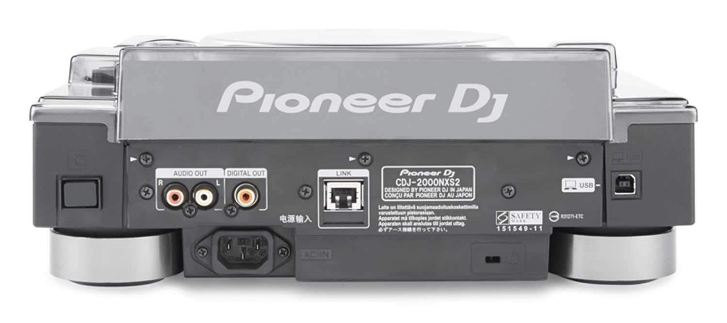 Decksaver DS-PC-CDJ2000NXS2 Cover for Pioneer CDJ-2000 Nexus 2 - ProSound and Stage Lighting