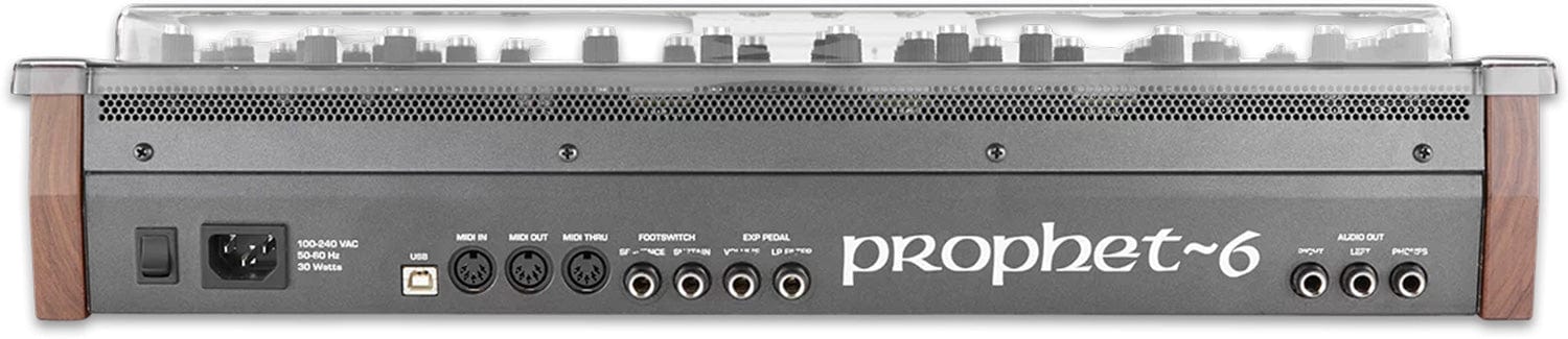 Decksaver DS-PC-P6DESKTOP Prophet 6 Desktop Cover - PSSL ProSound and Stage Lighting