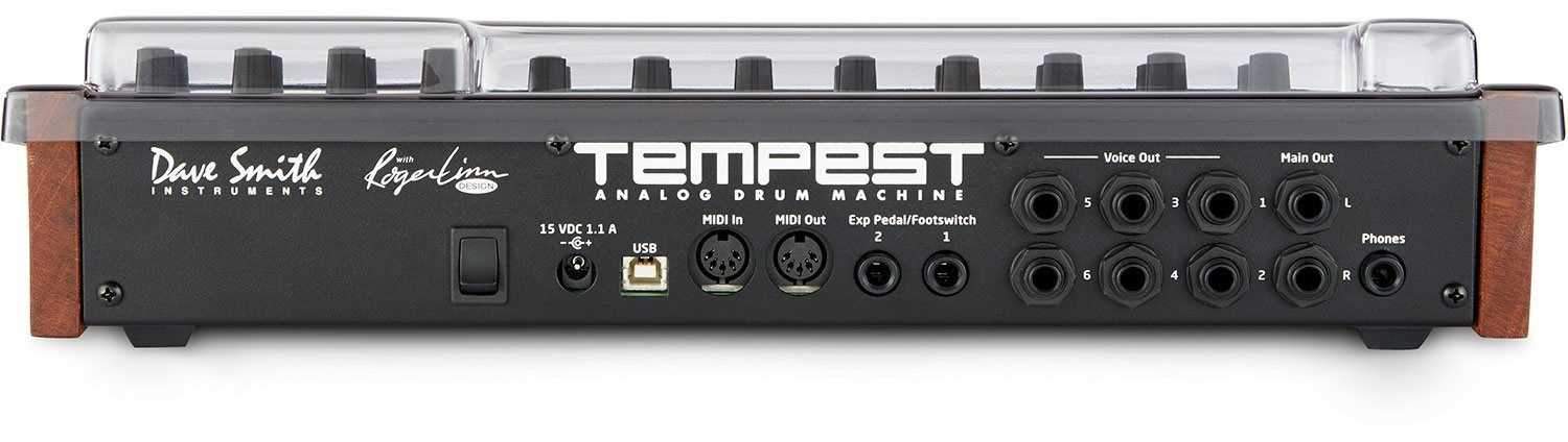 Decksaver DS-PC-TEMPEST Cover for Dave Smith Instruments Tempest - ProSound and Stage Lighting