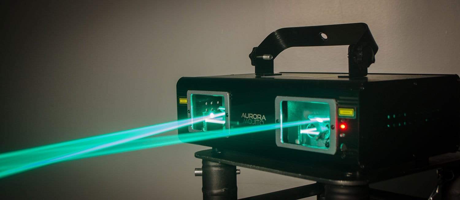 X-Laser Aurora Mojito Dual Mint Green 140mW Laser - ProSound and Stage Lighting
