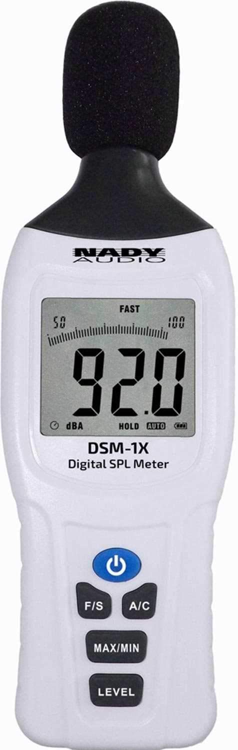 Nady DSM-1X Digital SPL Sound Level Meter - ProSound and Stage Lighting