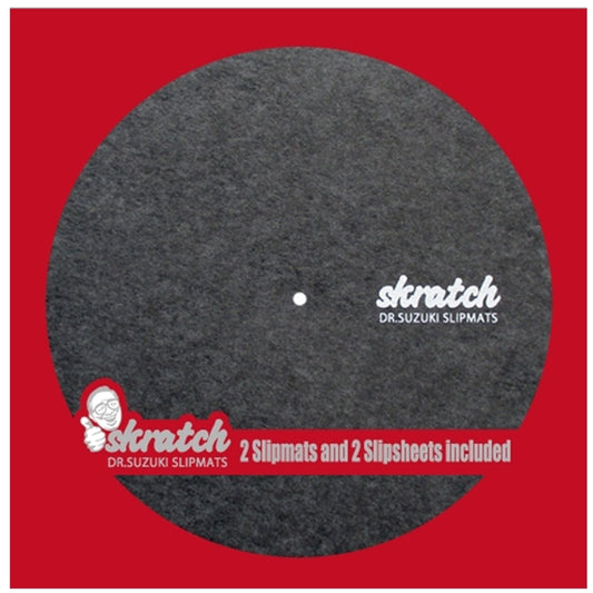 Dr. Suzuki DSS-SK01 Skratch Slipmats 12-Inch - ProSound and Stage Lighting