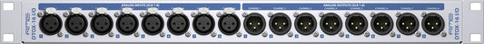 RME DTOX16IO Analog Breakoutbox 8 XLR Input/Output to D-Sub 25-Pin - PSSL ProSound and Stage Lighting