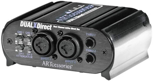 ART DualXDirect Dual Channel Active Direct Box - ProSound and Stage Lighting