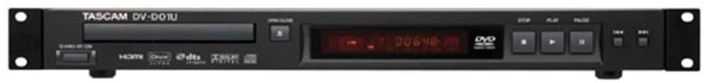 Tascam DVD-01U Professional DVD Player - ProSound and Stage Lighting