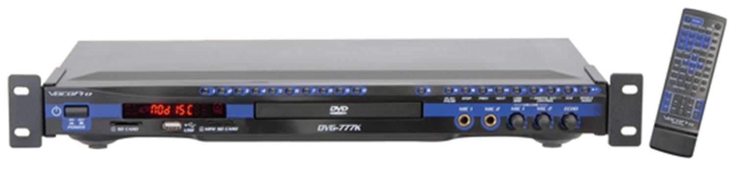 VocoPro DVG-777K Multi-Format USB DVD CD-G Player - ProSound and Stage Lighting