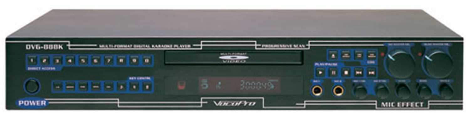 Vocopro DVG888K Multi Format Karaoke Player - ProSound and Stage Lighting
