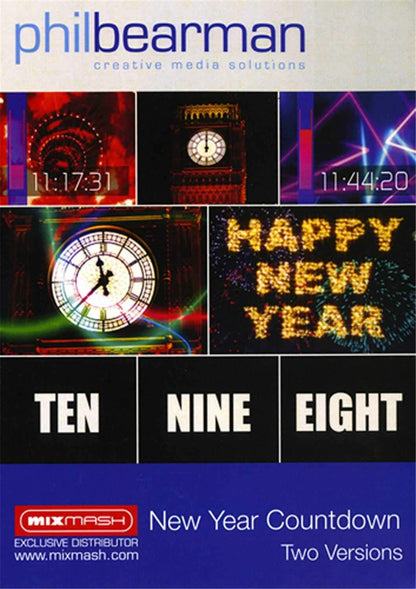 DVJ Vision DVJPB2 New Year Count Down Animation - ProSound and Stage Lighting