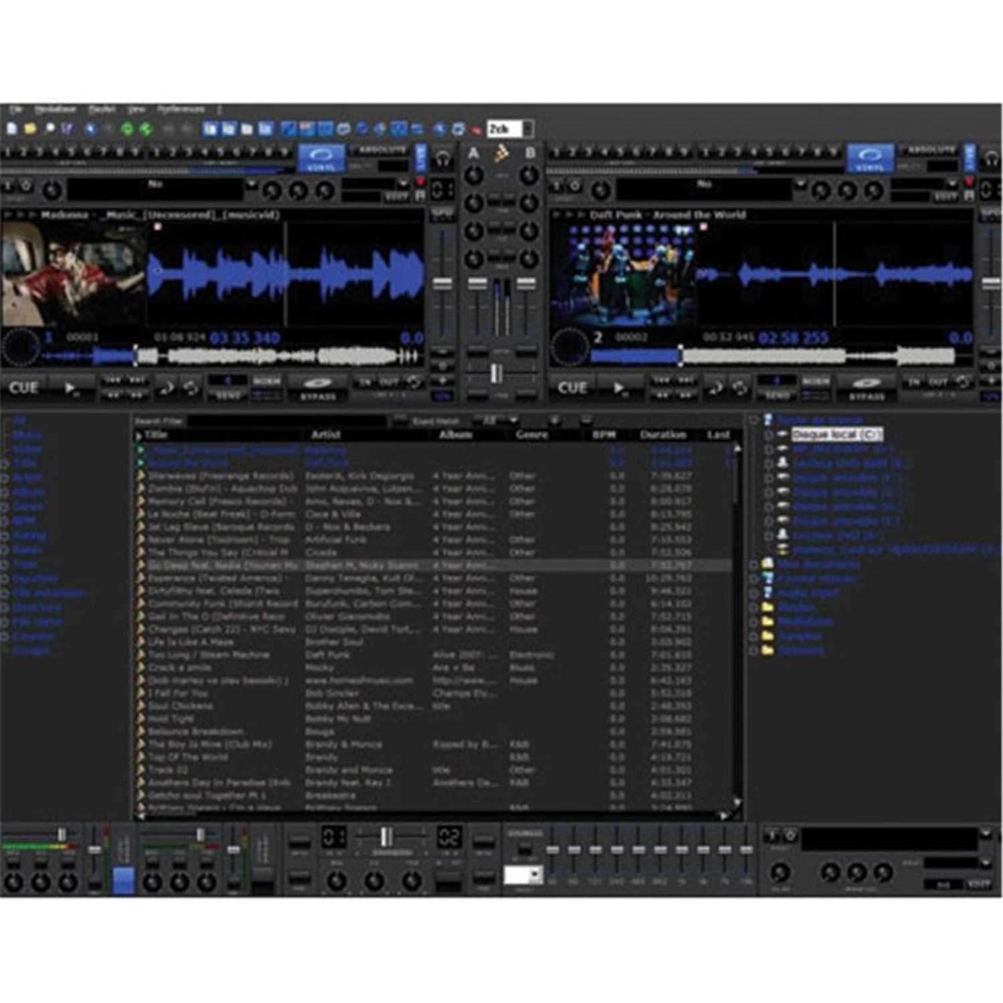 Mixvibes DVS 7 Pro Digital Vinyl System - ProSound and Stage Lighting