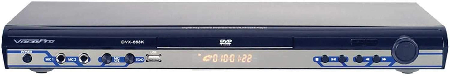 Vocopro DVX668K Multi Format Karaoke & DVD Player - ProSound and Stage Lighting