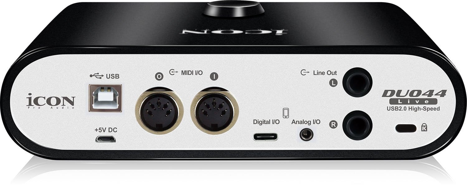 Icon Pro Audio DUO44 Live 2 x 2 Audio Interface - PSSL ProSound and Stage Lighting