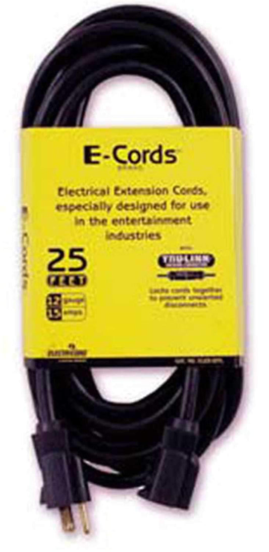 Proco 25FT 12Ga 3 Conductor AC Extension Cable - ProSound and Stage Lighting