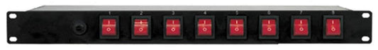 Eliminator E107 8-Channel Rack Mount Power Center - ProSound and Stage Lighting