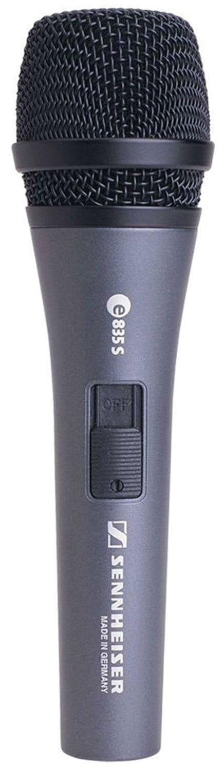 Sennheiser E835S Handheld Dynamic Mic with Switch - ProSound and Stage Lighting
