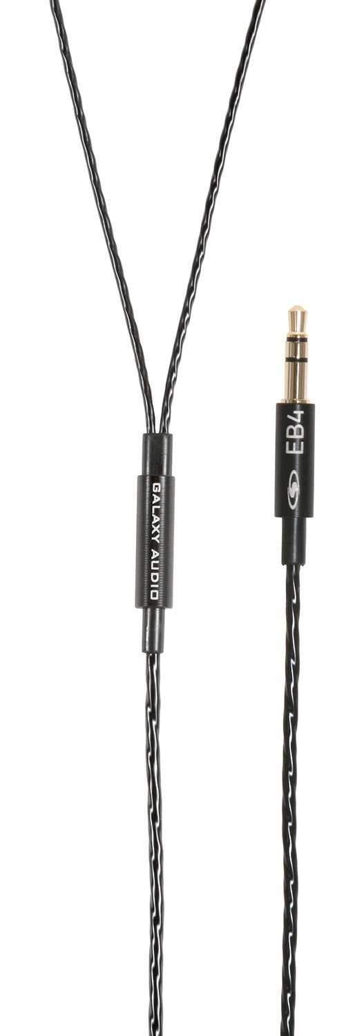 Galaxy Audio EB4 In Ear Stereo Monitor Headphones - ProSound and Stage Lighting